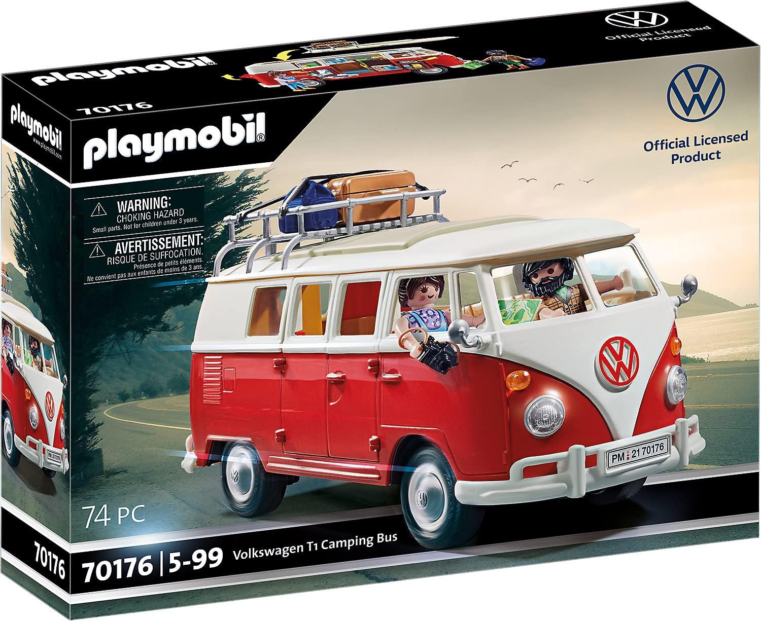 Playmobil Volkswagen T1 Campingbus Classic Camping Adventure