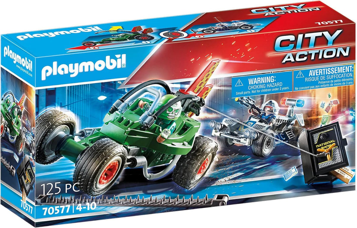 Playmobil Police Go-Kart Escape Adventure Playmobil Police Go-Kart Escape Adventure