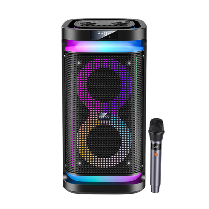 Yesido YSW29 40W RGB Wireless Speaker with Microphone