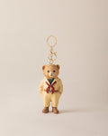 Madame Coco Cookie Bear Keyring | Cute Cream Teddy Bear Keychain |