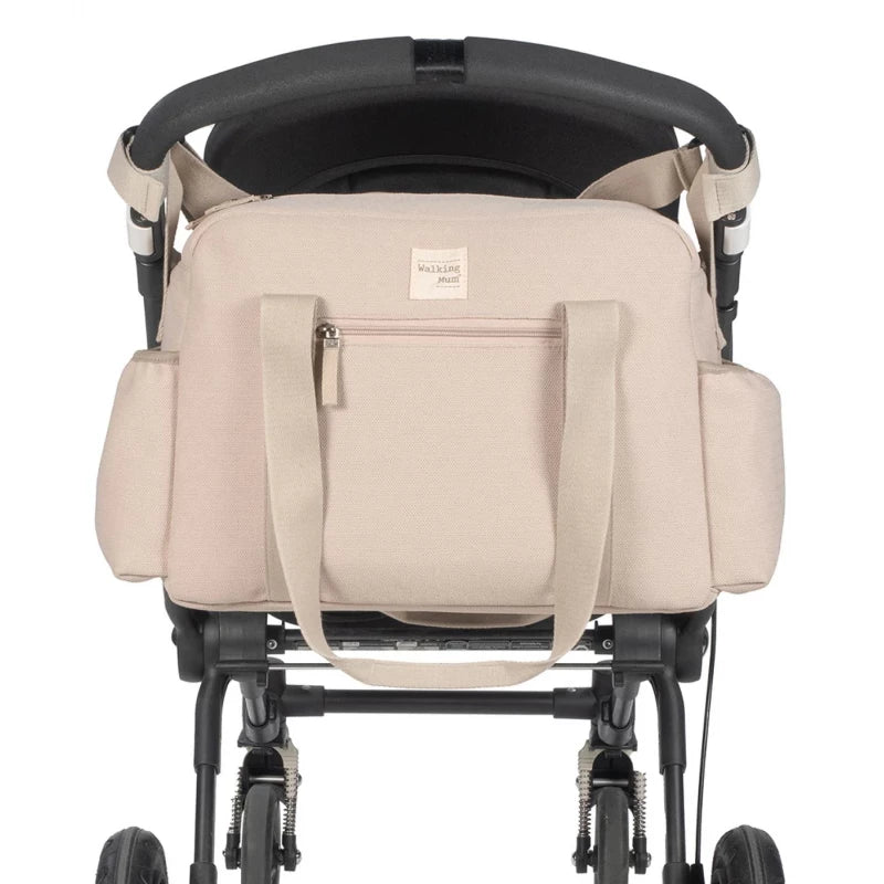 Eco Mum Changing Bag – Apricot, Lightweight & Eco-Friendly