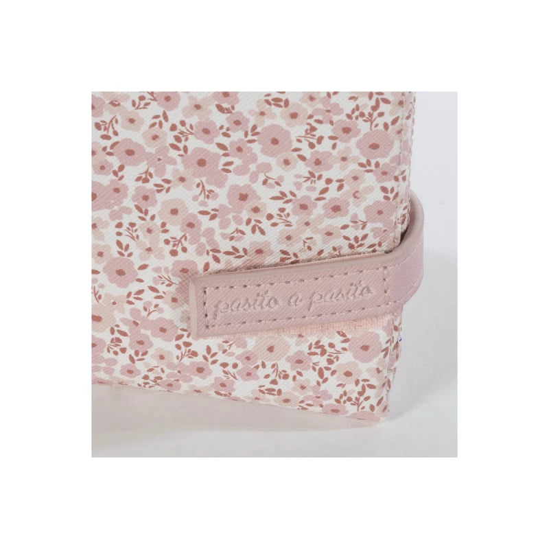 Pasito a Pasito Flower Mellow Pink Changing Mat – Soft & Practical
