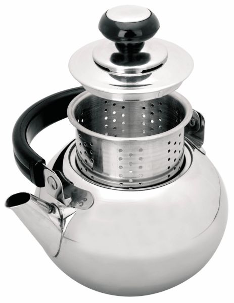 Ibili Prisma 0.9L Steel Teapot/Coffee Pot – Elegant Ibili Prisma 0.9L Steel Teapot/Coffee Pot – Elegant