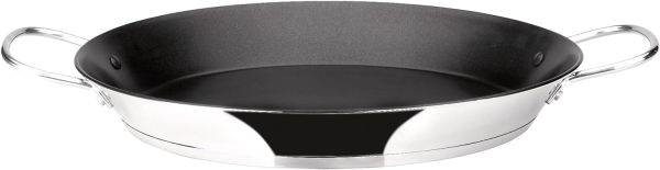 Ibili Bistrot 28 cm Stainless Paella Pan — Durable Ibili Bistrot 28 cm Stainless Paella Pan — Durable