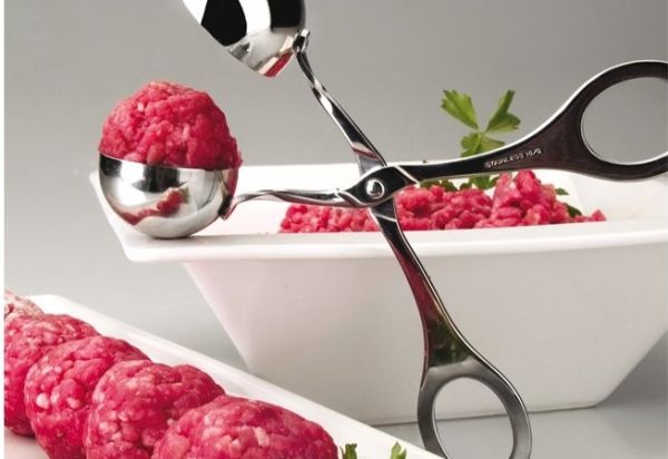 Ibili Meatball Maker Tong – Easy Kitchen Tool Ibili Meatball Maker Tong – Easy Kitchen Tool