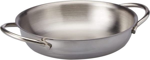 Ibili Prisma 14cm Double Handle Steel Pan – Non-Stick