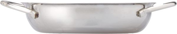Ibili Prisma 16cm Double Handle Steel Pan – Non-Stick Ibili Prisma 16cm Double Handle Steel Pan – Non-Stick