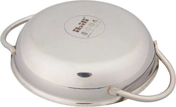 Ibili Prisma 16cm Double Handle Steel Pan – Non-Stick Ibili Prisma 16cm Double Handle Steel Pan – Non-Stick