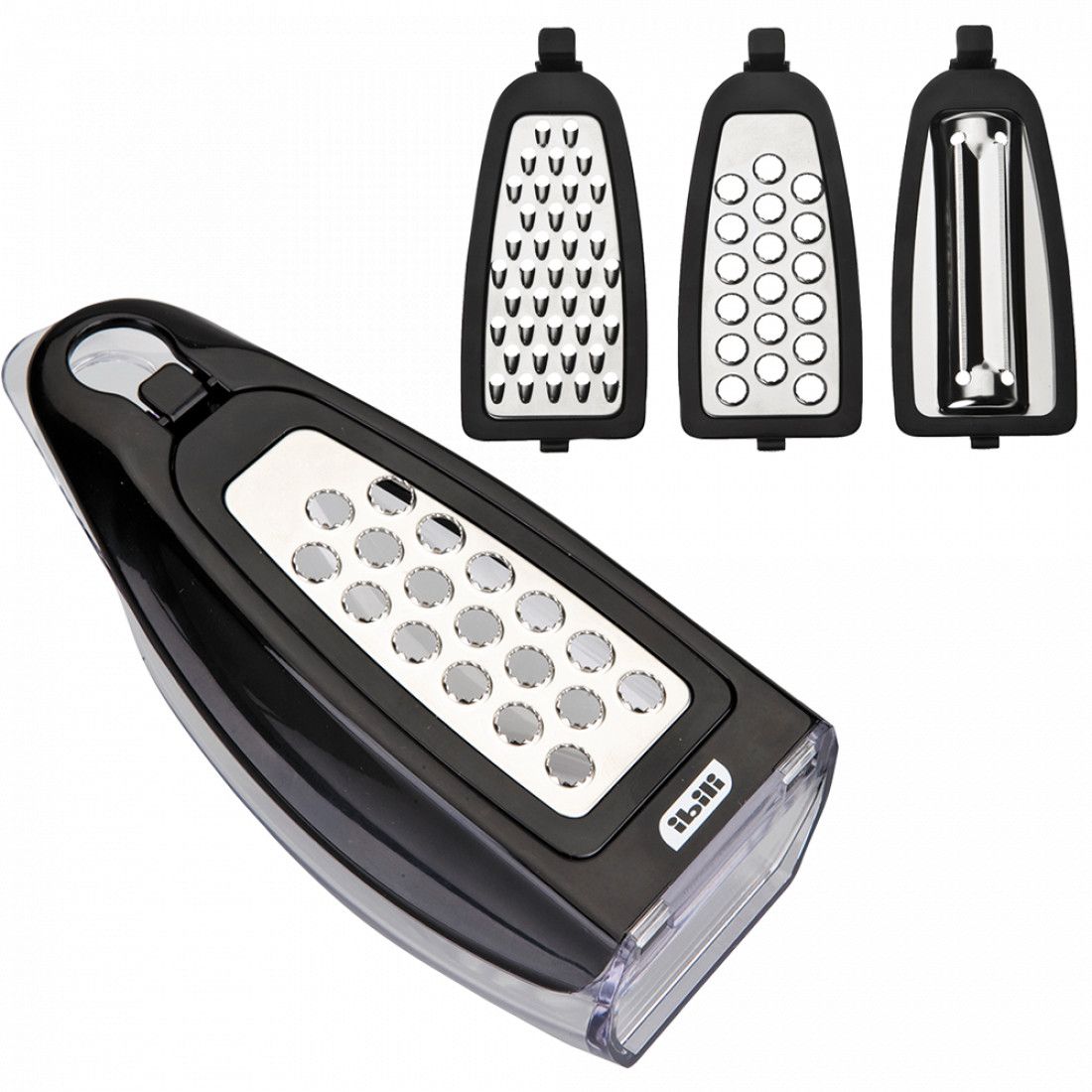 Ibili Easycook Grater 15cm - Easy Cheese & Veg Slicing