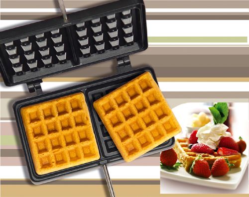 Ibili Waffle Maker 22×13cm - Easy Homemade Waffles