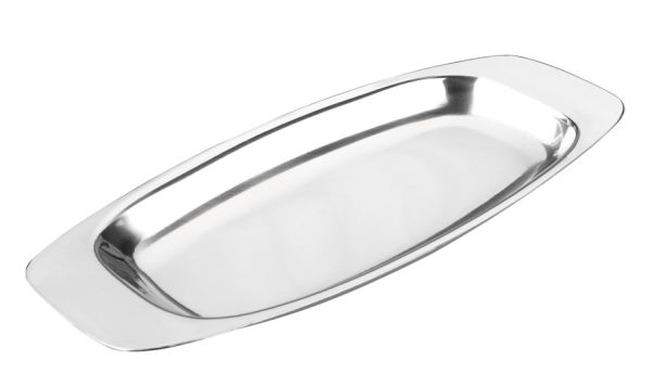 Ibili 13×6cm Stainless Steel Appetizer Plate – Practical