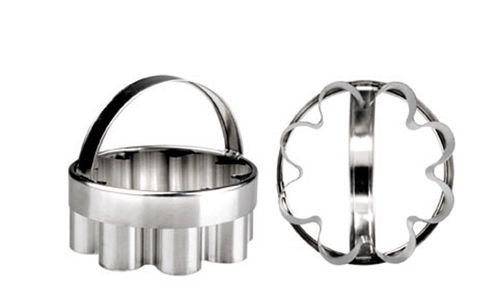 Ibili 8cm Steel Cookie Cutter – Precise & Practical