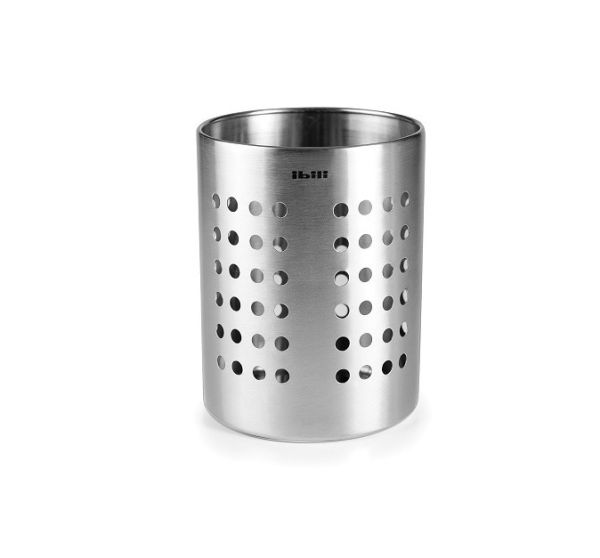 Ibili Premier 10×6.5 cm Stainless Kitchen Utensil Holder Ibili Premier 10×6.5 cm Stainless Kitchen Utensil Holder