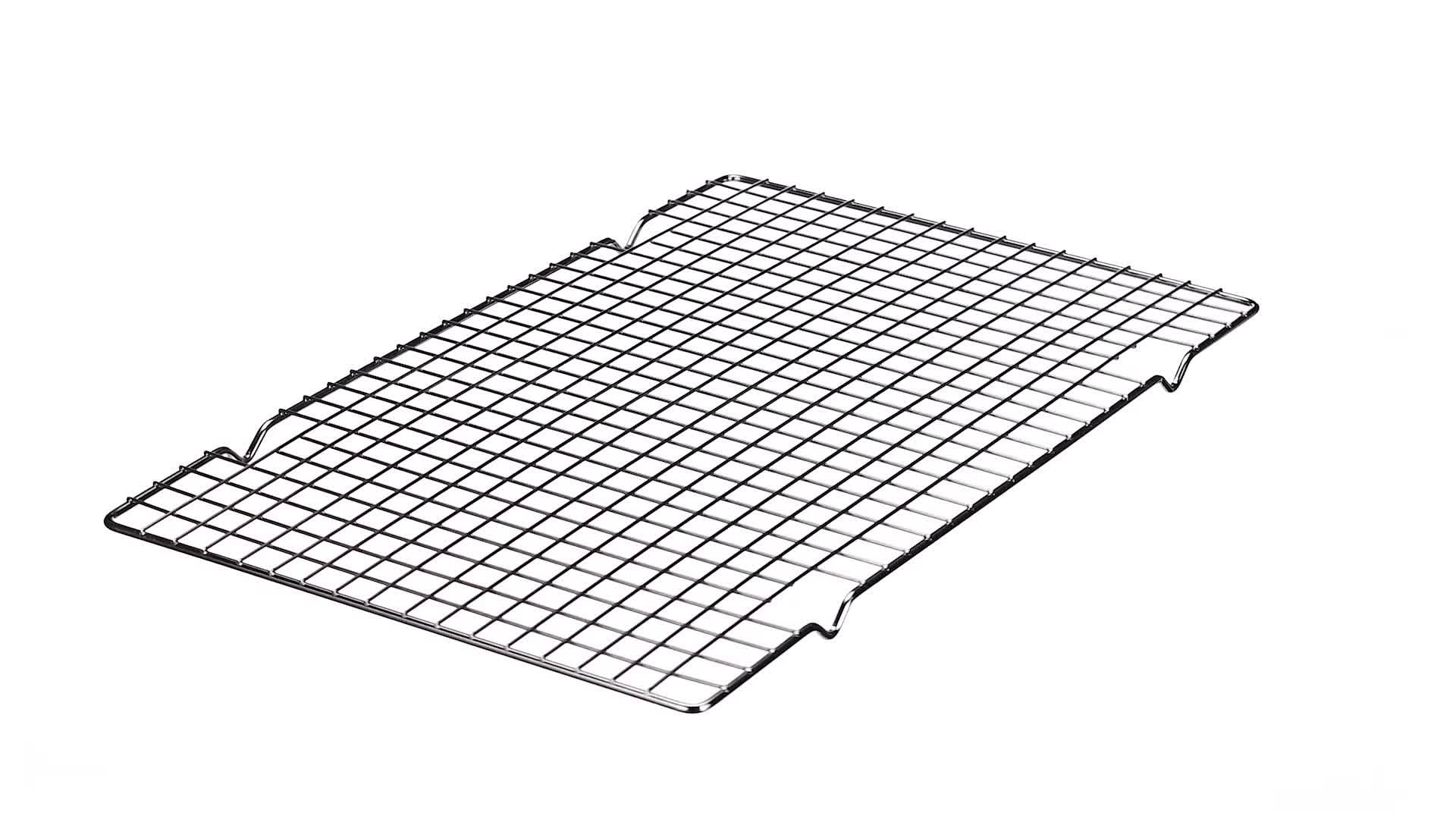 Ibili 40x25cm Rectangular Cooling Rack – Baked Goods