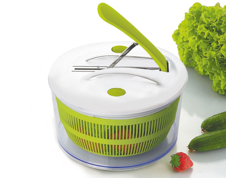Ibili Vegetable Spinner - Green & White