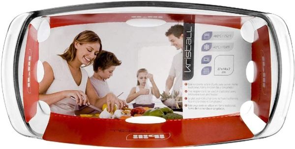 Ibili Kristall Glass Loaf Pan 24×13cm Ibili Kristall Glass Loaf Pan 24×13cm