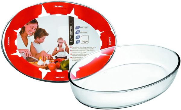 Ibili Kristall Glass Baking Dish 35×25cm Ibili Kristall Glass Baking Dish 35×25cm