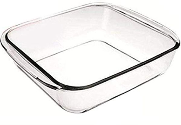 صينية فرن زجاج مربعة 22×22 سم من Ibili Kristall