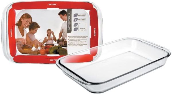 Ibili Kristall Rectangular Glass Baking Dish 40×23cm