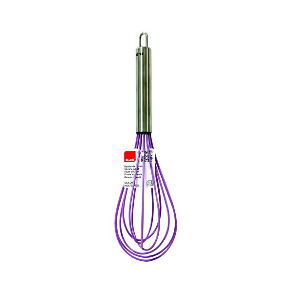 Ibili 25cm Silicone Whisk for Easy Cooking & Baking Ibili 25cm Silicone Whisk for Easy Cooking & Baking