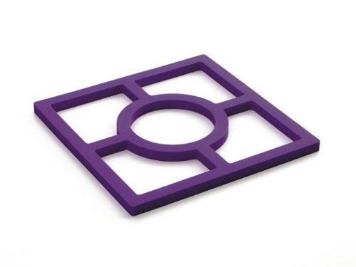 Ibili Silicone Trivet 16×16cm Purple – Ibili Silicone Trivet 16×16cm Purple –