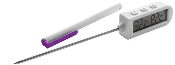 Ibili 20cm Digital Food Thermometer for Safe Cooking Ibili 20cm Digital Food Thermometer for Safe Cooking