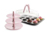 Ibili Muffin Pan with Lid & Stand – Easy Baking