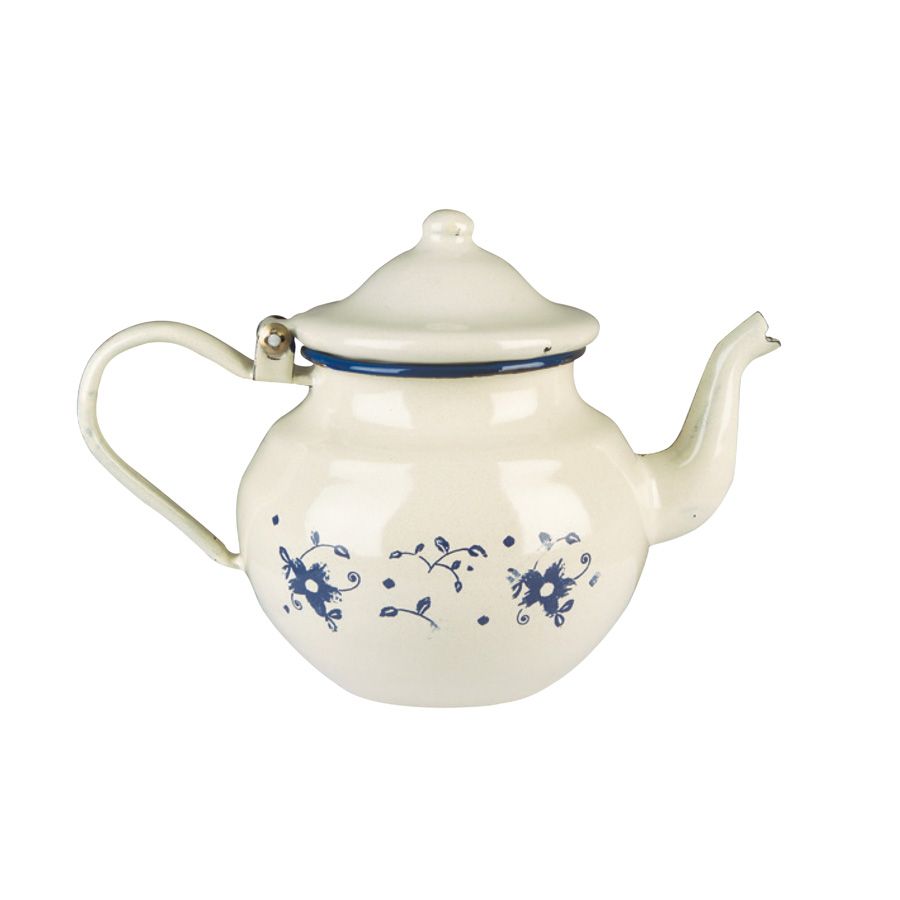 Ibili Sena Teapot 0.7L – White & Blue Ibili Sena Teapot 0.7L – White & Blue