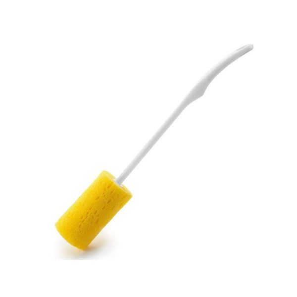 Ibili Bottle & Jar Cleaning Sponge 34cm - White/Yellow Ibili Bottle & Jar Cleaning Sponge 34cm - White/Yellow