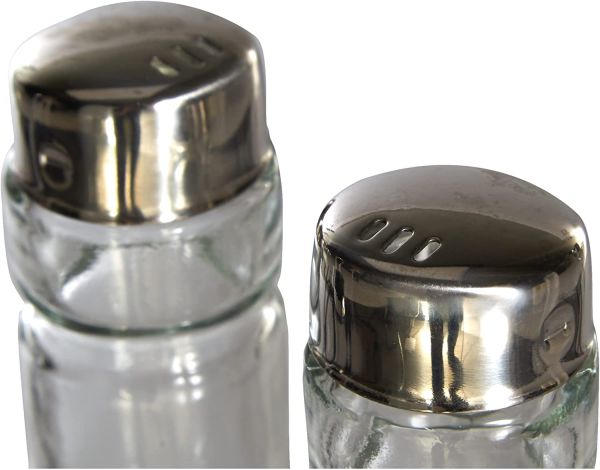 Ibili Salt & Pepper Stand Set - Elegant Table Organizer