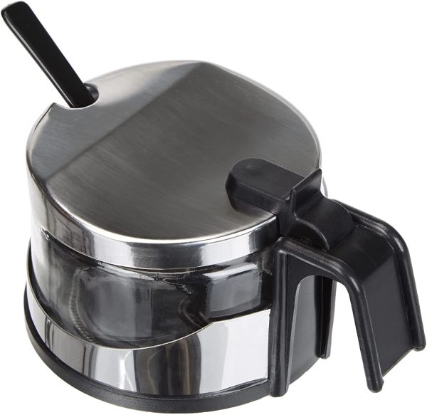 Ibili Sugar Bowl with Spoon - Elegant & Practical Ibili Sugar Bowl with Spoon - Elegant & Practical