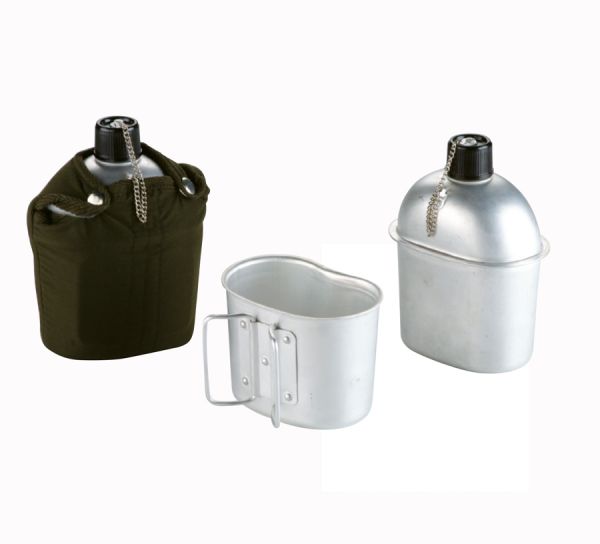 Ibili Aluminum Travel Bottle 1L - Lightweight & Durable