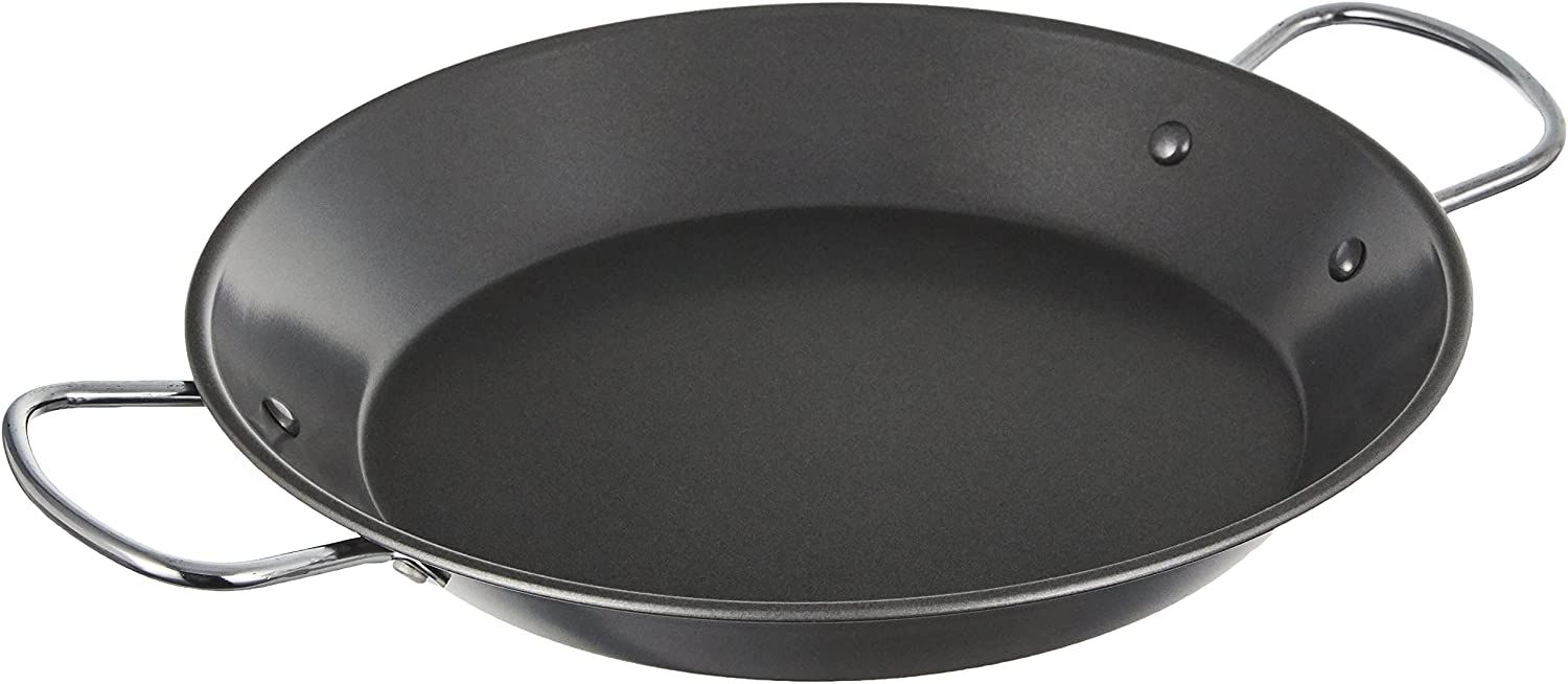 Ibili Gandia Paella Pan 32cm – Black Durable Design