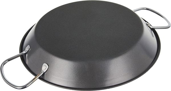 Ibili Gandia Paella Pan 40cm – Black for Large Meals