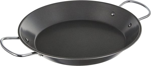 Ibili Gandia Paella Pan 40cm – Black for Large Meals