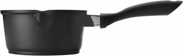 Ibili Evolution 16cm Casserole – Black, Healthy Cooking Ibili Evolution 16cm Casserole – Black, Healthy Cooking