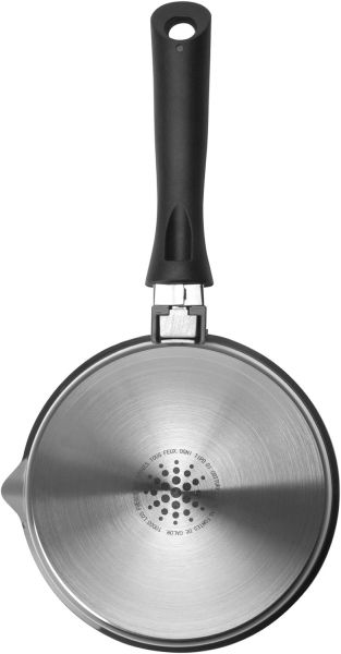Ibili Evolution 16cm Casserole – Black, Healthy Cooking Ibili Evolution 16cm Casserole – Black, Healthy Cooking