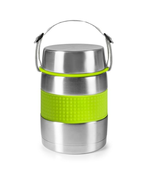 Ibili Lunch Box Stainless Steel & Green Ibili Lunch Box Stainless Steel & Green