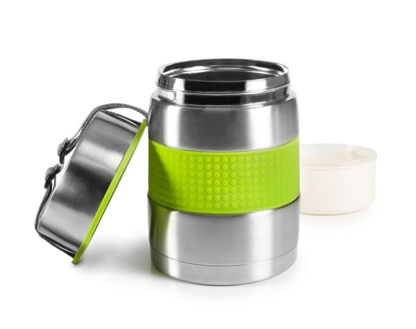 Ibili Lunch Box Stainless Steel & Green Ibili Lunch Box Stainless Steel & Green