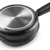Ibili 24cm Double Frying Pan – Black