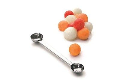 Ibili Double Melon Scoop – Fruit Ball Maker Tool Ibili Double Melon Scoop – Fruit Ball Maker Tool
