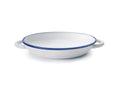 Ibili Blanca Serving Dish with Handles 22cm – White & Blue