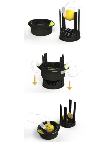 Ibili Lemon Slicer – Quick & Easy Lemon Cutting Ibili Lemon Slicer – Quick & Easy Lemon Cutting