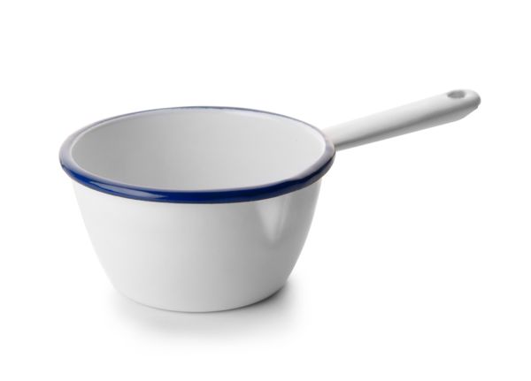 Ibili Blanca Casserole 10cm – White & Blue Ibili Blanca Casserole 10cm – White & Blue