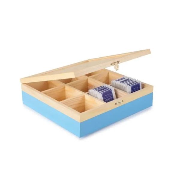 Ibili 9-Compartment Tea Box – Elegant Tea Organizer Ibili 9-Compartment Tea Box – Elegant Tea Organizer