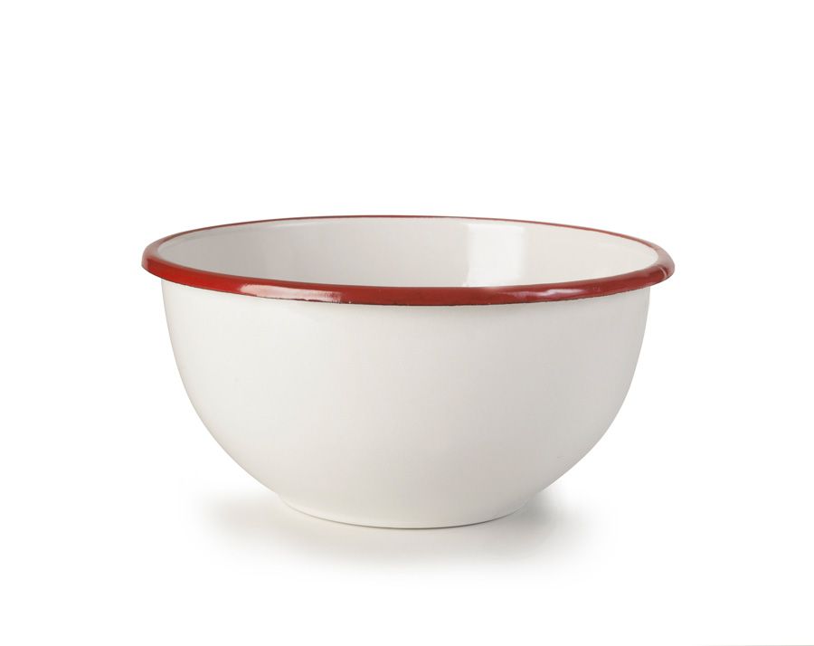 Ibili Bordeaux Bowl – White & Red Ibili Bordeaux Bowl – White & Red