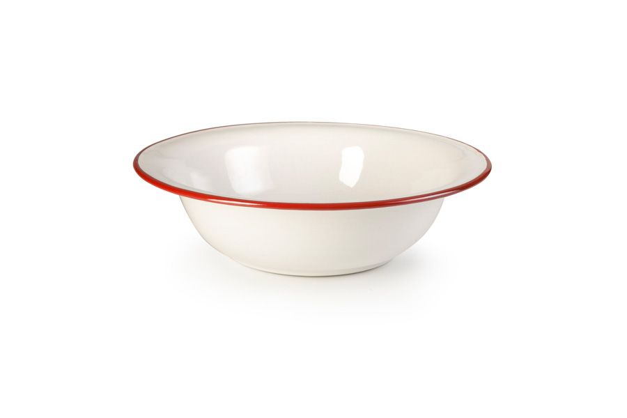 Ibili Bordeaux Bowl 32cm – White & Red Ibili Bordeaux Bowl 32cm – White & Red