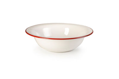 Ibili Bordeaux Bowl 32cm – White & Red