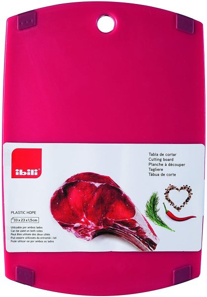 Ibili Meat Cutting Board 33×23cm – Strong & Easy to Clean