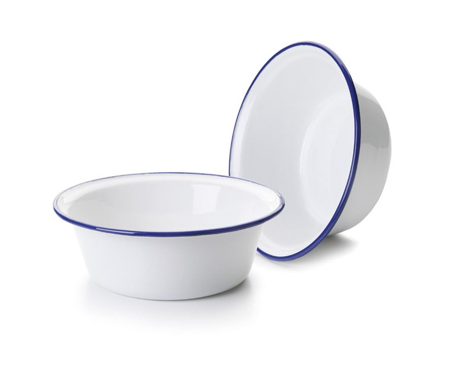 Ibili Blanca Bowl – White & Blue Ibili Blanca Bowl – White & Blue